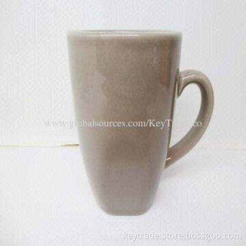 Fine Stoneware Color Glazed Mug, Multi-color, FDA, CA65, 84/500 EEC, LFGB Standards